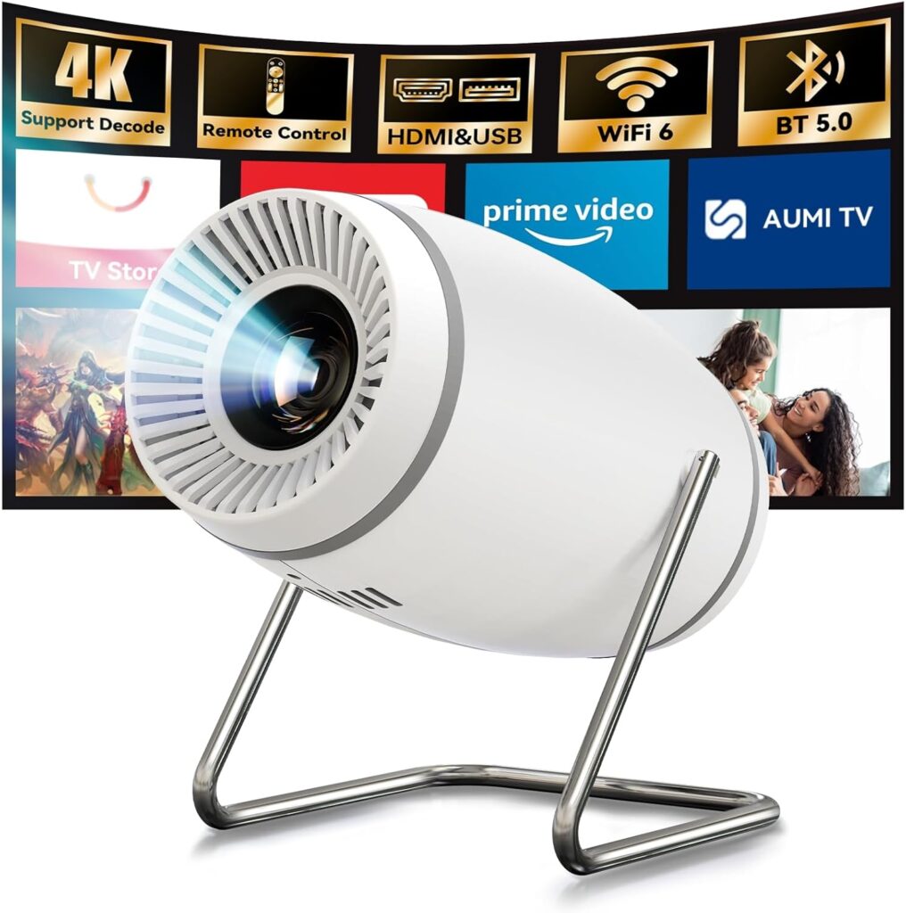 Mini Projector with WiFi 6 and Bluetooth 5.0 Review: A Compact Powerhouse for Home and Outdoor Entertainment